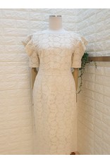 Rose Cotton Lace Dress