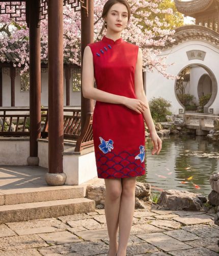 Lucky Goldfish Qipao